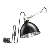 Maxbell Reptile Light Fixture for Reptile Basking Heat Lamp for Snake Iguanas Geckos