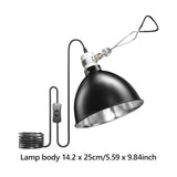 Maxbell Reptile Light Fixture for Reptile Basking Heat Lamp for Snake Iguanas Geckos