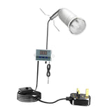 Maxbell Reptile Lamp Stand Light Fixture for Terrariums Enclosure Rearing Box Dragon