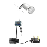 Maxbell Reptile Lamp Stand Light Fixture for Terrariums Enclosure Rearing Box Dragon