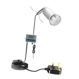 Maxbell Reptile Lamp Stand Light Fixture for Terrariums Enclosure Rearing Box Dragon