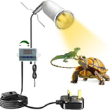 Maxbell Reptile Lamp Stand Light Fixture for Terrariums Enclosure Rearing Box Dragon