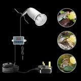 Maxbell Reptile Lamp Stand Light Fixture for Terrariums Enclosure Rearing Box Dragon