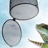 Maxbell Reptile Heating Lampshade 5.5inch Mesh Cage Protection for Bird Snake Chicks
