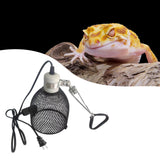 Maxbell Reptile Heating Lampshade 5.5inch Mesh Cage Protection for Bird Snake Chicks