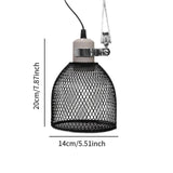 Maxbell Reptile Heating Lampshade Mesh Cage 5.5inch Protection for Cage Snake Turtle