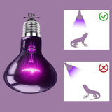 Maxbell Basking Spot Light Bulb Reptile Night Light Bulb for Reptile Amphibian Snake 75W