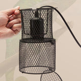 Maxbell Retractable Reptile Lamp Holder Reptile Accessories for Frogs Birds Pet