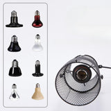 Maxbell Retractable Reptile Lamp Holder Reptile Accessories for Frogs Birds Pet