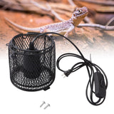 Maxbell Retractable Reptile Lamp Holder Reptile Accessories for Frogs Birds Pet