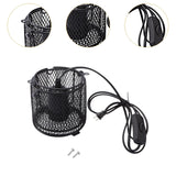 Maxbell Retractable Reptile Lamp Holder Reptile Accessories for Frogs Birds Pet