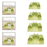 Maxbell Pet Cat Tunnel Bed Summer Nest Play Center for Hamster Rabbits Entertainment S