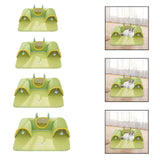 Maxbell Pet Cat Tunnel Bed Summer Nest Play Center for Hamster Rabbits Entertainment S