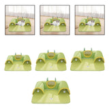 Maxbell Pet Cat Tunnel Bed Summer Nest Play Center for Hamster Rabbits Entertainment S