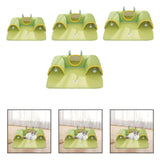 Maxbell Pet Cat Tunnel Bed Summer Nest Play Center for Hamster Rabbits Entertainment S