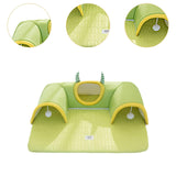 Maxbell Pet Cat Tunnel Bed Summer Nest Play Center for Hamster Rabbits Entertainment L