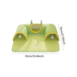 Maxbell Pet Cat Tunnel Bed Summer Nest Play Center for Hamster Rabbits Entertainment XL