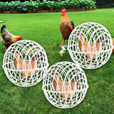 Rolling Chicken Coop Ventilation Ball Shape for Geese Chicks Backyard 20cm
