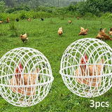 Rolling Chicken Coop Ventilation Ball Shape for Geese Chicks Backyard 20cm