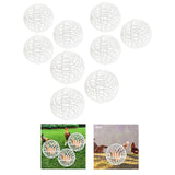 Rolling Chicken Coop Ventilation Ball Shape for Geese Chicks Backyard 20cm