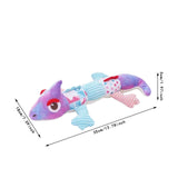 Squeaky Plush Dog Toy Bite Resistant for Puppy Interactive Toy for Dogs Cats Purple