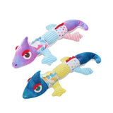 Squeaky Plush Dog Toy Bite Resistant for Puppy Interactive Toy for Dogs Cats Purple