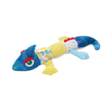 Squeaky Plush Dog Toy Bite Resistant for Puppy Interactive Toy for Dogs Cats Blue