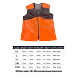 Summer Dog Handler Training Vest with 6 Large Pocket Waterproof Fishing Vest Size M