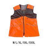 Summer Dog Handler Training Vest with 6 Large Pocket Waterproof Fishing Vest Size M