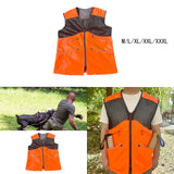 Summer Dog Handler Training Vest with 6 Large Pocket Waterproof Fishing Vest Size M