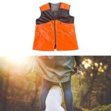 Summer Dog Handler Training Vest with 6 Large Pocket Waterproof Fishing Vest Size XXL