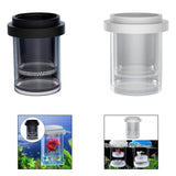 Maxbell Fish Breeding Box Aquarium Tank Hatchery Incubator for Guppy Clownfish Betta Black