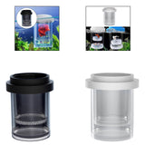 Maxbell Fish Breeding Box Aquarium Tank Hatchery Incubator for Guppy Clownfish Betta Black