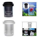 Maxbell Fish Breeding Box Aquarium Tank Hatchery Incubator for Guppy Clownfish Betta Black