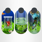 Maxbell Fish Breeding Box Aquarium Tank Hatchery Incubator for Guppy Clownfish Betta White