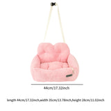 Dog Car SUV Seat Puppy Bed Portable Versatile Lightweight Pet Travel Carrier Pink S