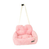 Dog Car SUV Seat Puppy Bed Portable Versatile Lightweight Pet Travel Carrier Pink S