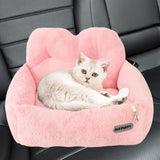 Dog Car SUV Seat Puppy Bed Portable Versatile Lightweight Pet Travel Carrier Pink S