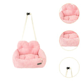 Dog Car SUV Seat Puppy Bed Portable Versatile Lightweight Pet Travel Carrier Pink S