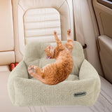 Dog Car SUV Seat Puppy Bed Portable Versatile Lightweight Pet Travel Carrier Grey S