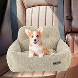 Dog Car SUV Seat Puppy Bed Portable Versatile Lightweight Pet Travel Carrier Grey S
