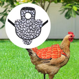 Chicken Apron for Hens Accessories Gifts Reusable Lightweight Chicken Saddle Style A