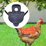 Chicken Apron for Hens Accessories Gifts Reusable Lightweight Chicken Saddle Style C