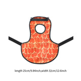 Chicken Saddle for Hens Lightweight Accessories Back Protector Chicken Apron Red