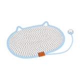 Cat Scratching Pad Rug Couch Claw Home Toy Indoor Cats Cat Scratcher Mat Toy Blue 50x35cm