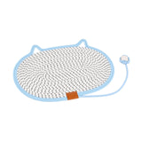 Cat Scratching Pad Rug Couch Claw Home Toy Indoor Cats Cat Scratcher Mat Toy Blue 60x40cm