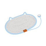 Cat Scratching Pad Rug Couch Claw Home Toy Indoor Cats Cat Scratcher Mat Toy Blue 60x40cm