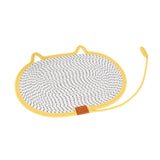 Cat Scratching Pad Rug Couch Claw Home Toy Indoor Cats Cat Scratcher Mat Toy Yellow 60x40cm