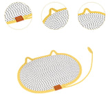 Cat Scratching Pad Rug Couch Claw Home Toy Indoor Cats Cat Scratcher Mat Toy Yellow 60x40cm