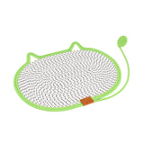 Cat Scratching Pad Rug Couch Claw Home Toy Indoor Cats Cat Scratcher Mat Toy Green 60x40cm